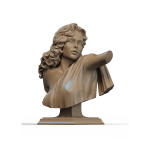 Close-up of the Pin-Up Bust showing crisp facial detail and classic styling