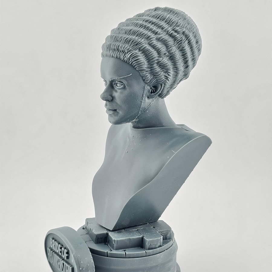Bride of Frankenstein 1/6 scale bust in grey resin