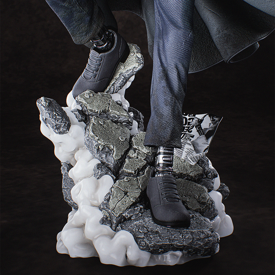 Unassembled resin parts of Inspector Gadget including body and accessories
