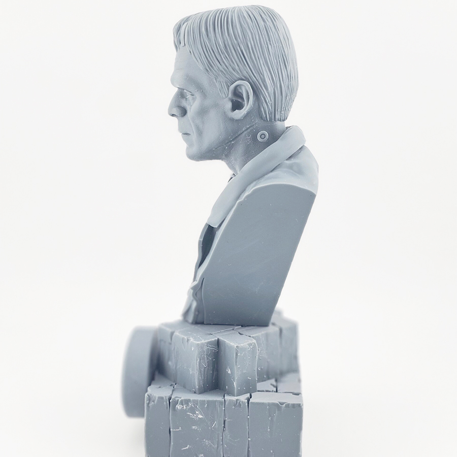 Frankenstein 1/6 scale bust unpainted grey resin model