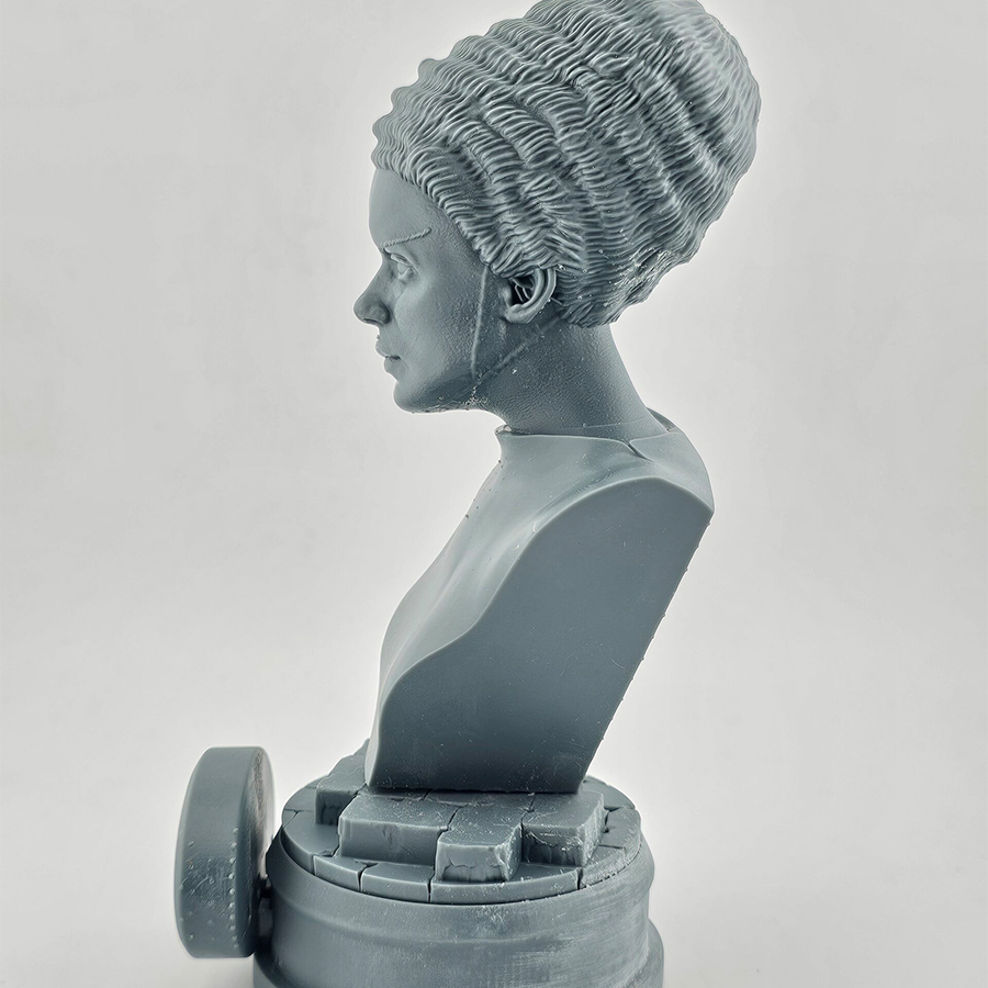 Bride of Frankenstein 1/6 scale bust in grey resin