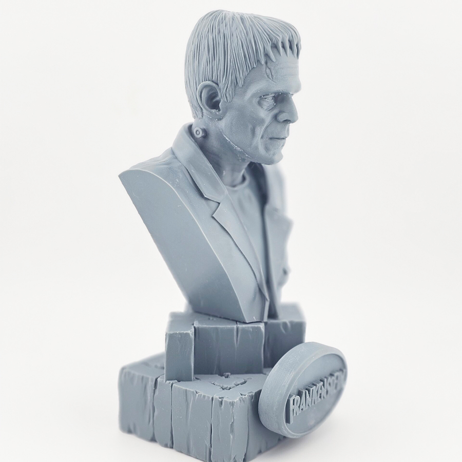 Frankenstein 1/6 scale bust unpainted grey resin model