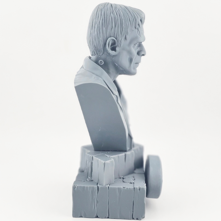 Frankenstein 1/6 scale bust unpainted grey resin model