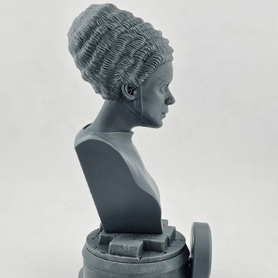 Bride of Frankenstein 1/6 scale bust in grey resin