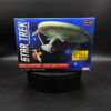 Open-box 1/1000 scale Polar Lights USS Enterprise NCC-1701 with Botany Bay model kit. Includes all parts, decals, and instructions. Missing dome base and display rod.