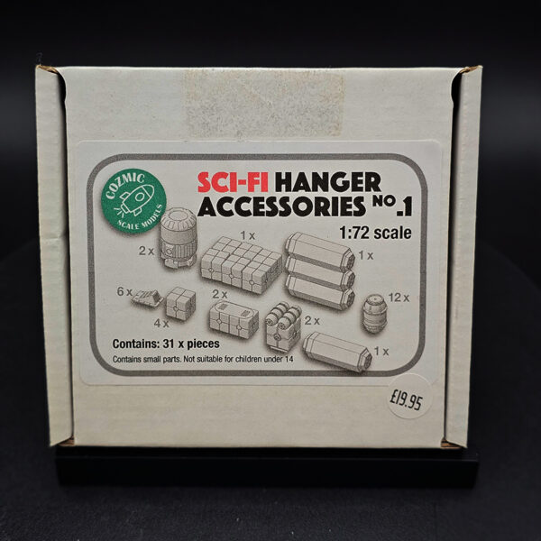 Cozmic Scale Models 1-72 Sci-Fi Accessories Set Stash Sale