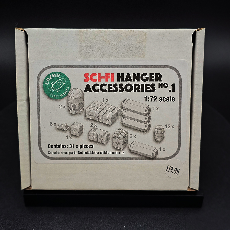 Cozmic Scale Models 1-72 Sci-Fi Accessories Set Stash Sale