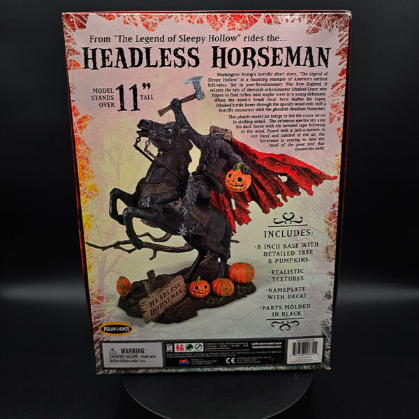 Polar Lights Headless Horseman plastic model kit POL941/12 open box unstarted complete stash sale
