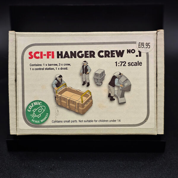 Cozmic Scale Models 1-72 Sci-Fi Hangar Crew Stash Sale