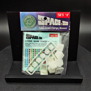 Cozmic Scale Models 1-48 Space 1999 Cargo Boxes Diorama Accessories