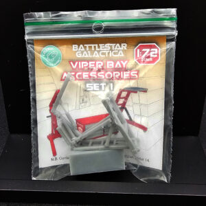 Cozmic Scale Models 1-72 BSG Viper Bay Tools Hoist Rolling Staircase Set