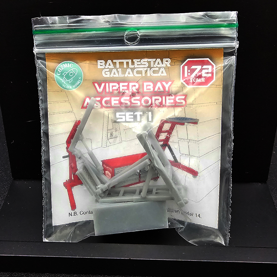 Cozmic Scale Models 1-72 BSG Viper Bay Tools Hoist Rolling Staircase Set