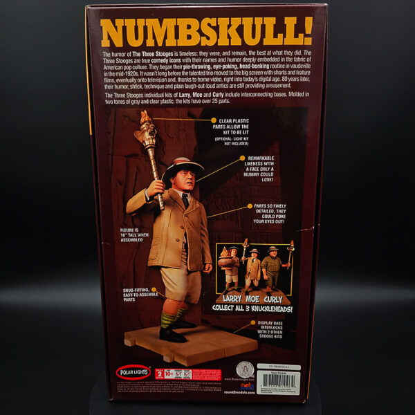 Polar Lights 1/8 Three Stooges model kit bundle Moe Larry Curly POL840 POL839 POL841