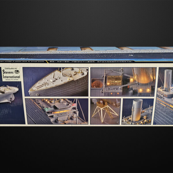 Trumpeter 1/200 RMS Titanic model kit with LED set open box