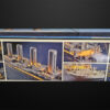 Trumpeter 1/200 RMS Titanic model kit with LED set open box