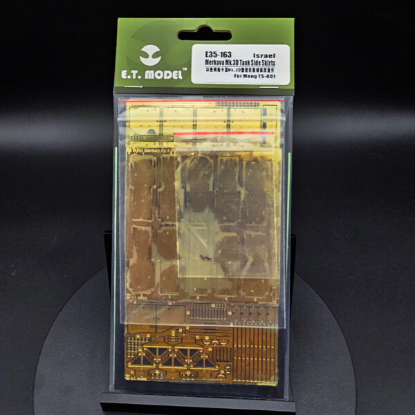 ET Model E35-163 Merkava Mk.3D Tank Side Skirts Meng TS-001