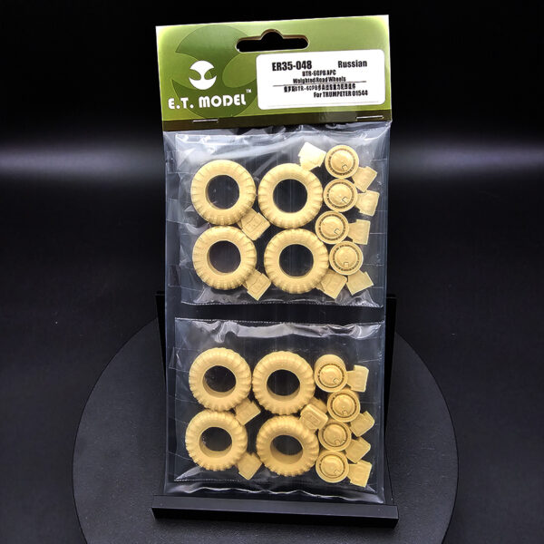 ET Model ER35-048 BTR-60PB APC Weighted Road Wheels Trumpeter 01544