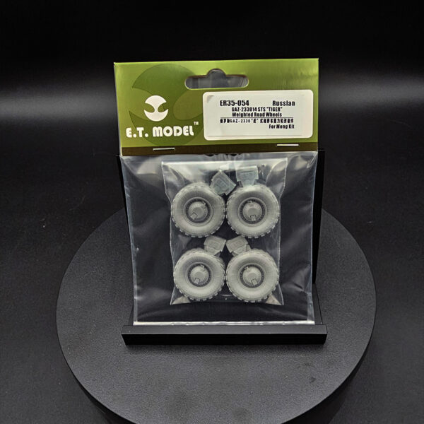 ET Model ER35-054 GAZ-233014 STS Tiger Weighted Road Wheels Meng Kit