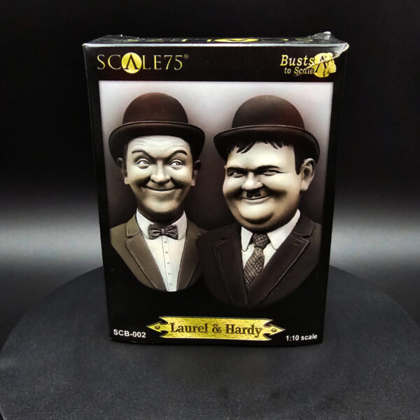 Scale75 Laurel and Hardy 1-10 Resin Bust Set SCB-002 Stash Sale