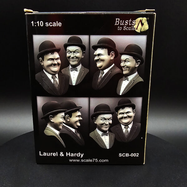 Scale75 Laurel and Hardy 1-10 Resin Bust Set SCB-002 Stash Sale