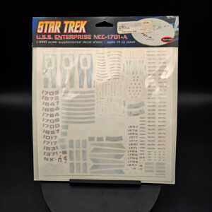 Polar Lights 1-1000 USS Enterprise NCC-1701-A Supplemental Decal Sheet MKA002
