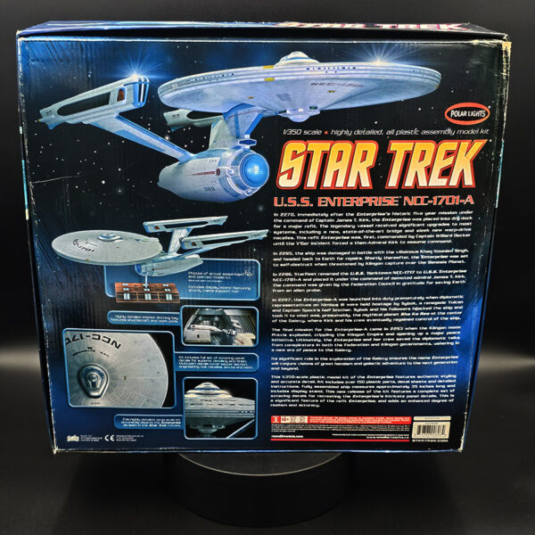 Polar Lights 1-350 USS Enterprise NCC-1701-A Star Trek Model Kit POL808 Open Box