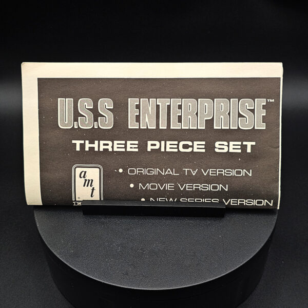 AMT 1988 1-2500 Star Trek 3 Piece USS Enterprise Set 6618 Open Box