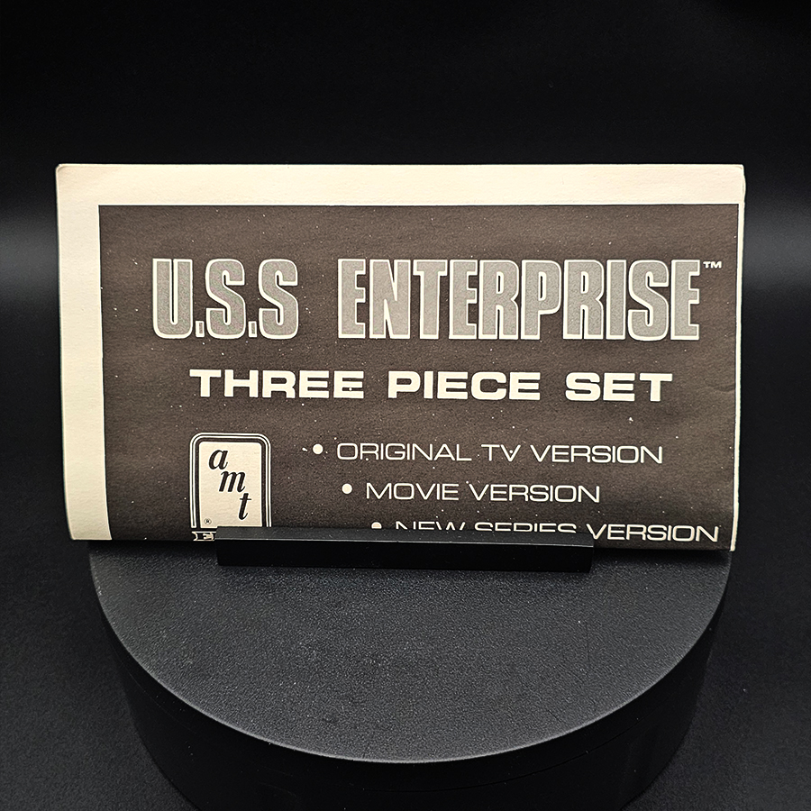 AMT/ERTL 1/2500 Scale Star Trek 3 Piece U.S.S. Enterprise Set (1988 ...