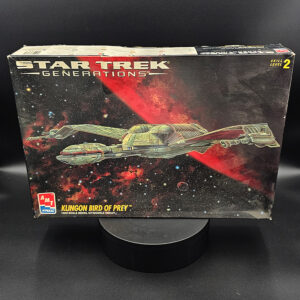 AMT Star Trek Klingon Bird-of-Prey model kit 8230 open box complete kit with loose parts no bags