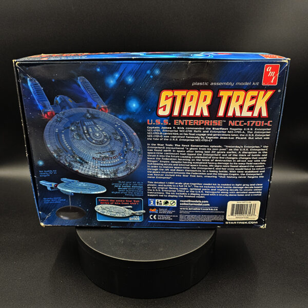 AMT 1-1400 USS Enterprise NCC-1701-C Star Trek Model Kit Open Box Complete