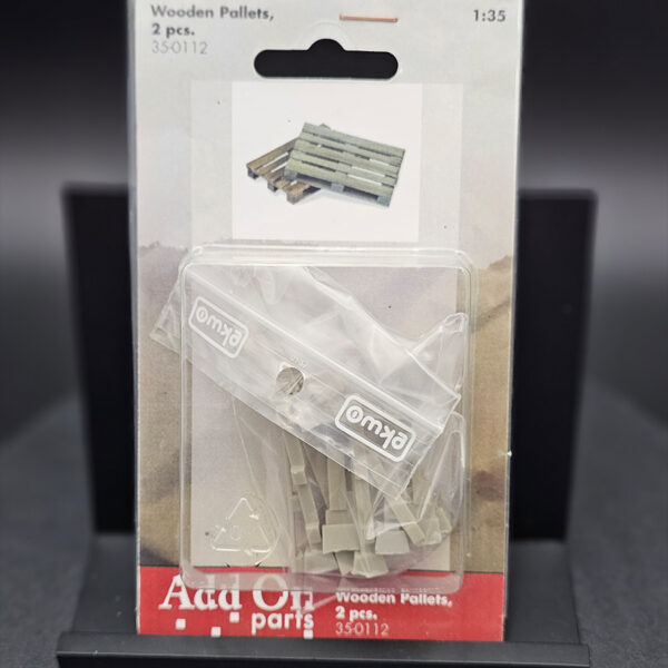 Add On Parts 1-35 Wooden Pallets 2pc Factory Sealed