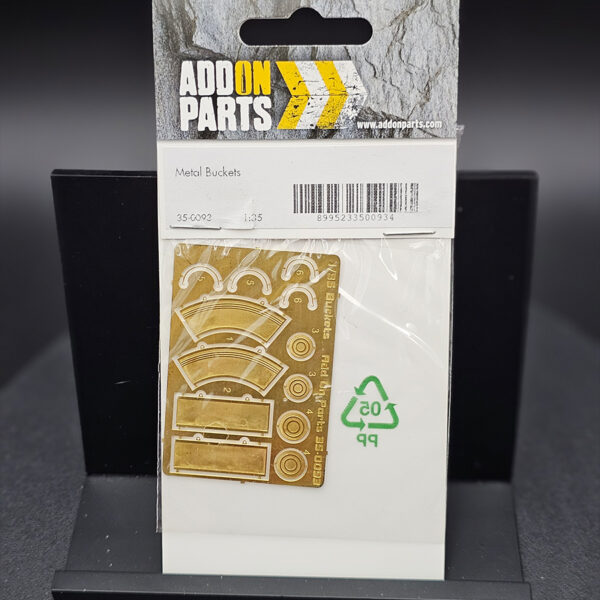 Add On Parts 1-35 Metal Buckets PE Fret Factory Sealed