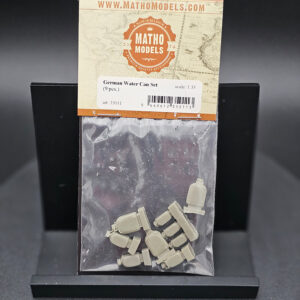 Matho Models 1-35 German Water Can Set 9pc Aftermarket Factory Sealed