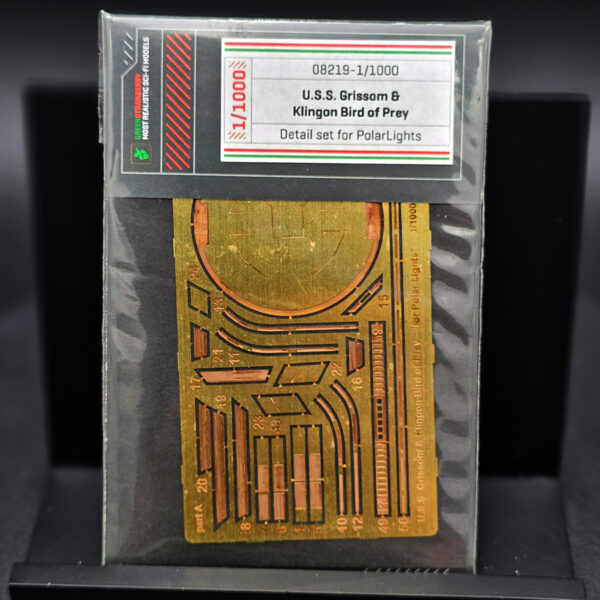 1-1000 USS Grissom Klingon Bird Of Prey PE Set Polar Lights Open Box Stash Sale