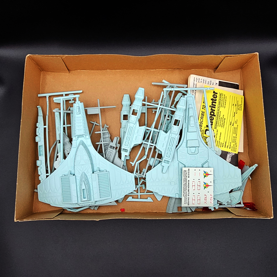 AMT/ERTL 1/1400 Scale Star Trek: The Next Generation Klingon Battle ...