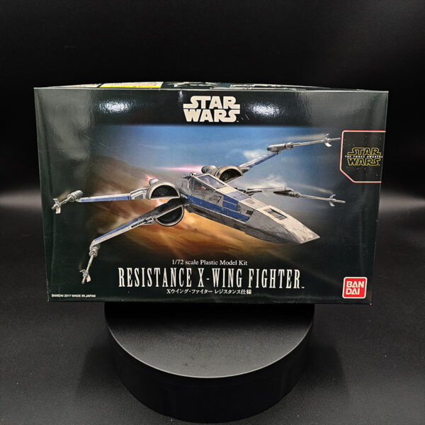 Bandai 1-72 Resistance X-Wing Fighter Open Box Complete Stash Sale