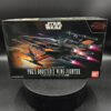 Bandai 1-72 Poes Boosted X-Wing Fighter Open Box Complete Stash Sale