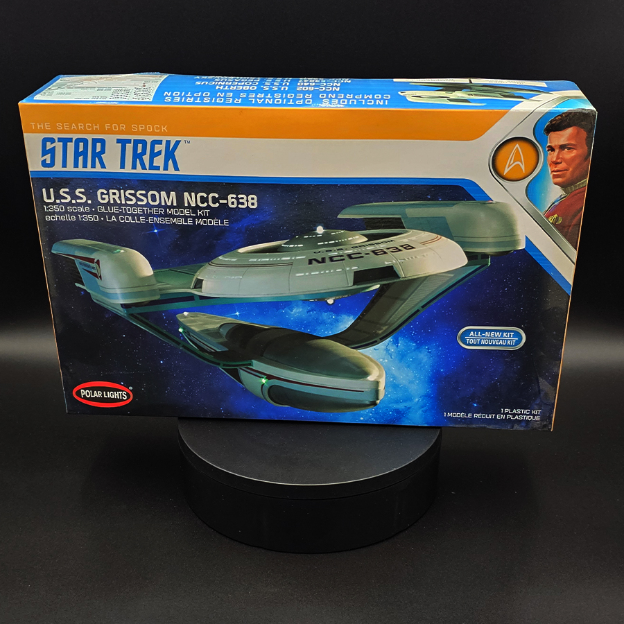 Polar Lights 1-350 USS Grissom NCC-638 Open Box Complete Stash Sale
