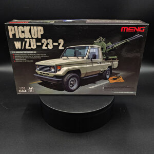 Meng 1/35 scale Pickup w ZU-23-2 plastic model kit VS-004 open bags complete stash sale