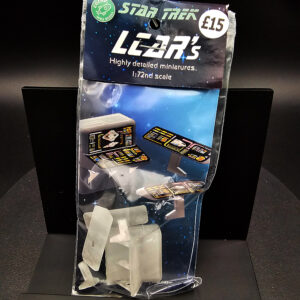 Cozmic Scale Models 1/72 Star Trek LCARS detail set (sealed), packaging shown.