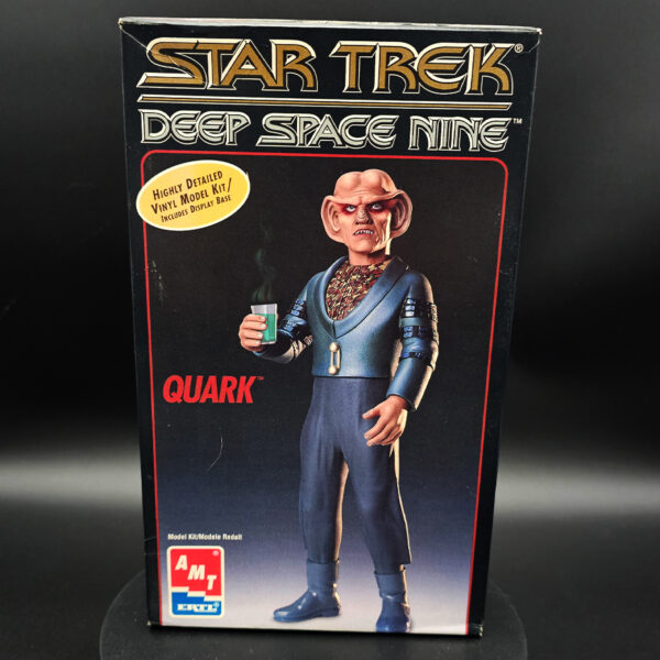 AMT Star Trek Deep Space Nine Quark vinyl model kit box and parts open bag complete