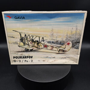 Gavia 1/48 Polikarpov U-2 Po-2 biplane aircraft model kit open box complete