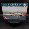 Italeri 1/72 Ju-52 3m Tante Ju aircraft model kit open box complete