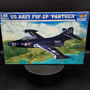 Trumpeter 1/48 F9F-2P Panther U.S. Navy aircraft model kit factory sealed box