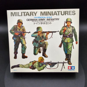 Tamiya 1/35 German army infantry figure set open box missing decals
