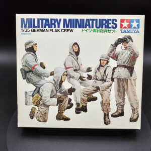 Tamiya 1/35 German flak crew figure set open box sealed bag