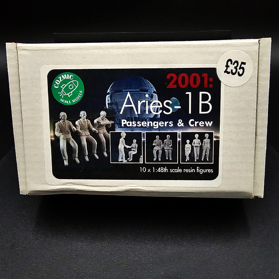 Cozmic Scale Models 1/48 Aries-1B passengers and crew figure set factory sealed