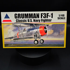 Accurate Miniatures 1/48 Grumman F3F-1 classic U.S. Navy fighter aircraft model kit open box complete