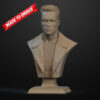CA3D Terminator-style bust render, no glasses variant (resin 3D print kit).