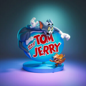 Tom and Jerry UEL Winner resin print sign vignette made to order HLI3DFX